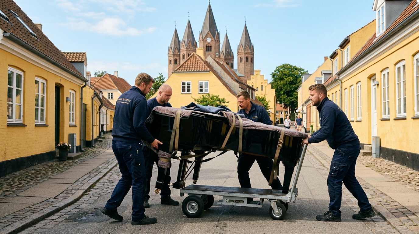 Professionel klaverflytning i Kalundborg og omegn – Sikker transport