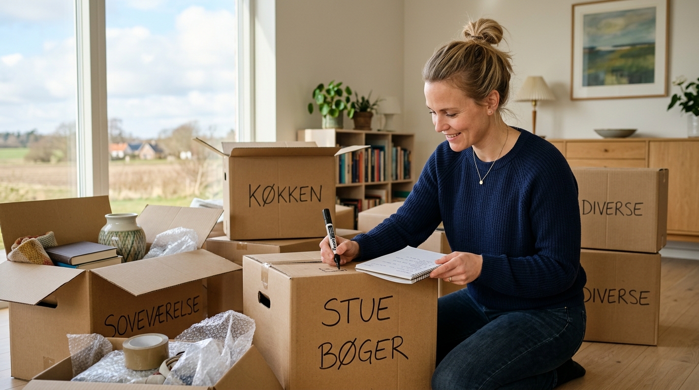 Sådan planlægger du den perfekte privatflytning på Vestsjælland