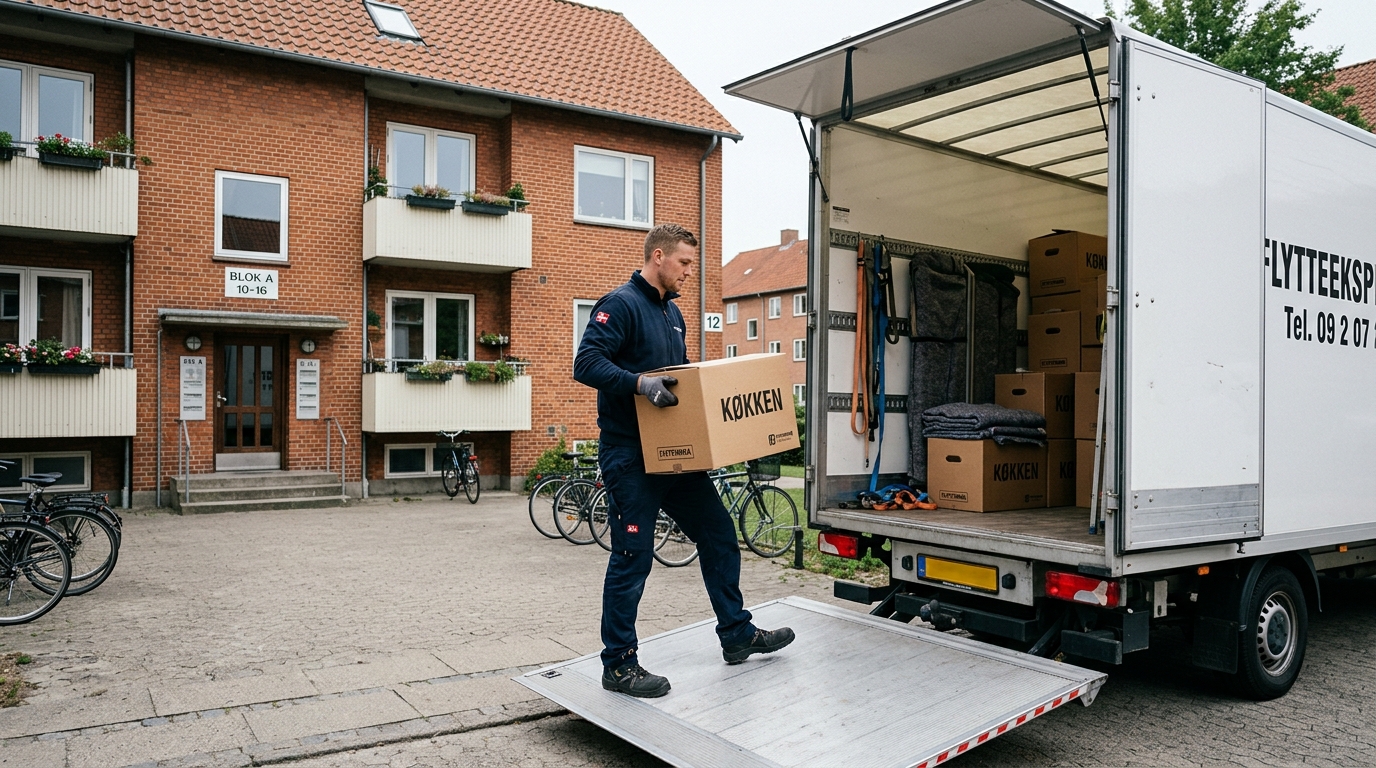 Bestil billig flytteservice til din lejlighed i Kalundborg – Sikker og stressfri flytning