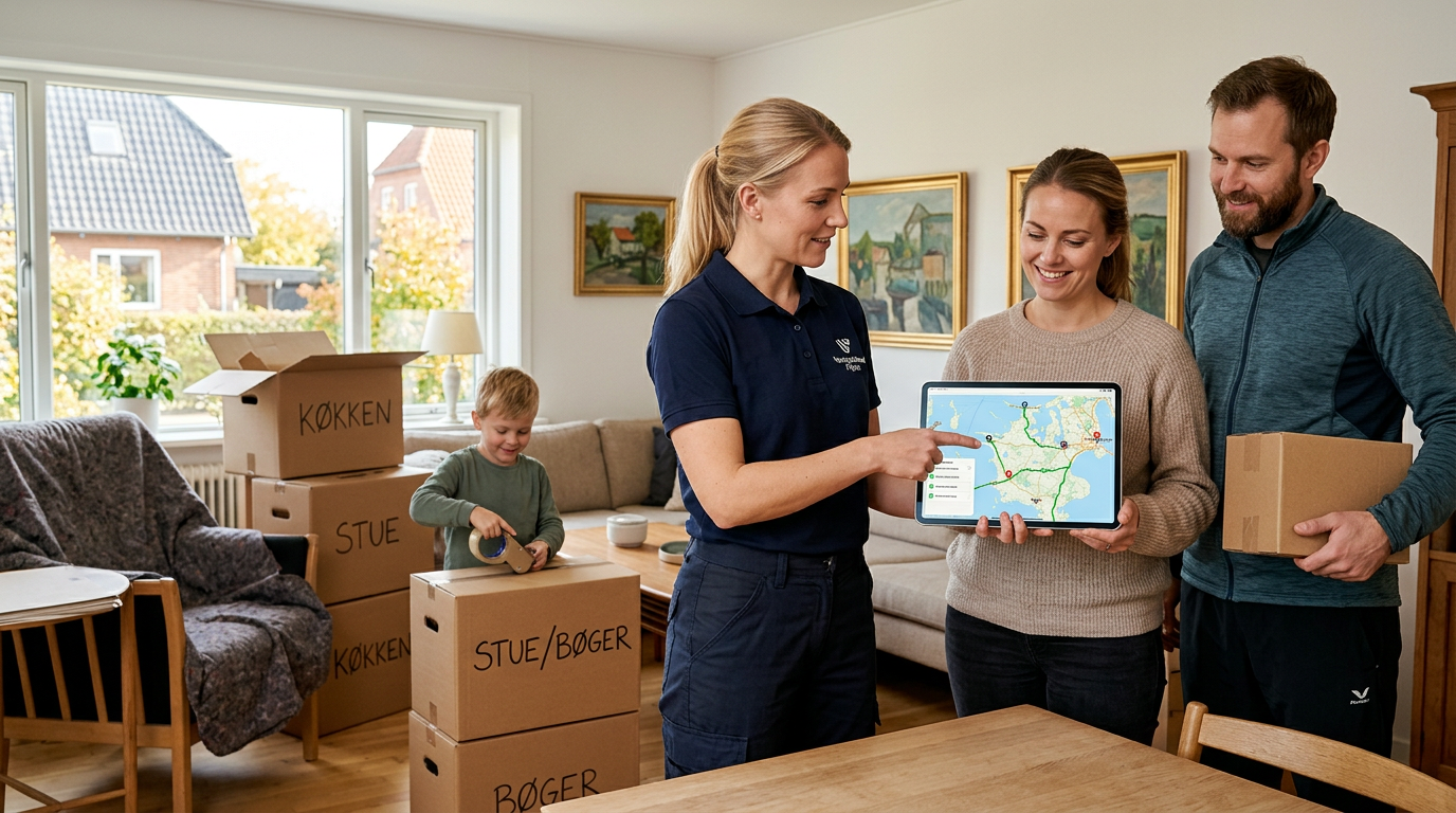 Den komplette guide: Sådan planlægger du den perfekte privatflytning på Vestsjælland